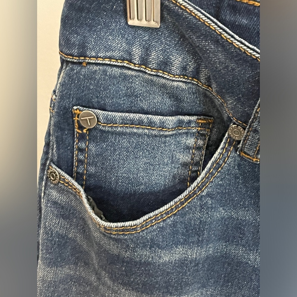 Tahari (Amelia) Button Fly Skinny Jeans Womens Size 10/30 Button Up 90s Y2K - Picture 15 of 15